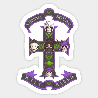 MOBILE LEGENDS VENOM SQUAD GUN N ROSES Sticker